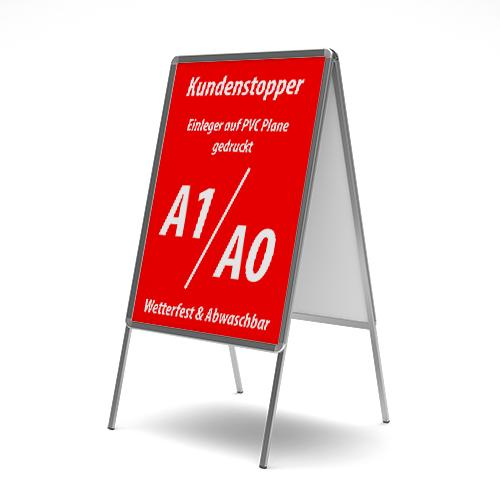 Bannerposter - PVC-Banner für Kundenstopper